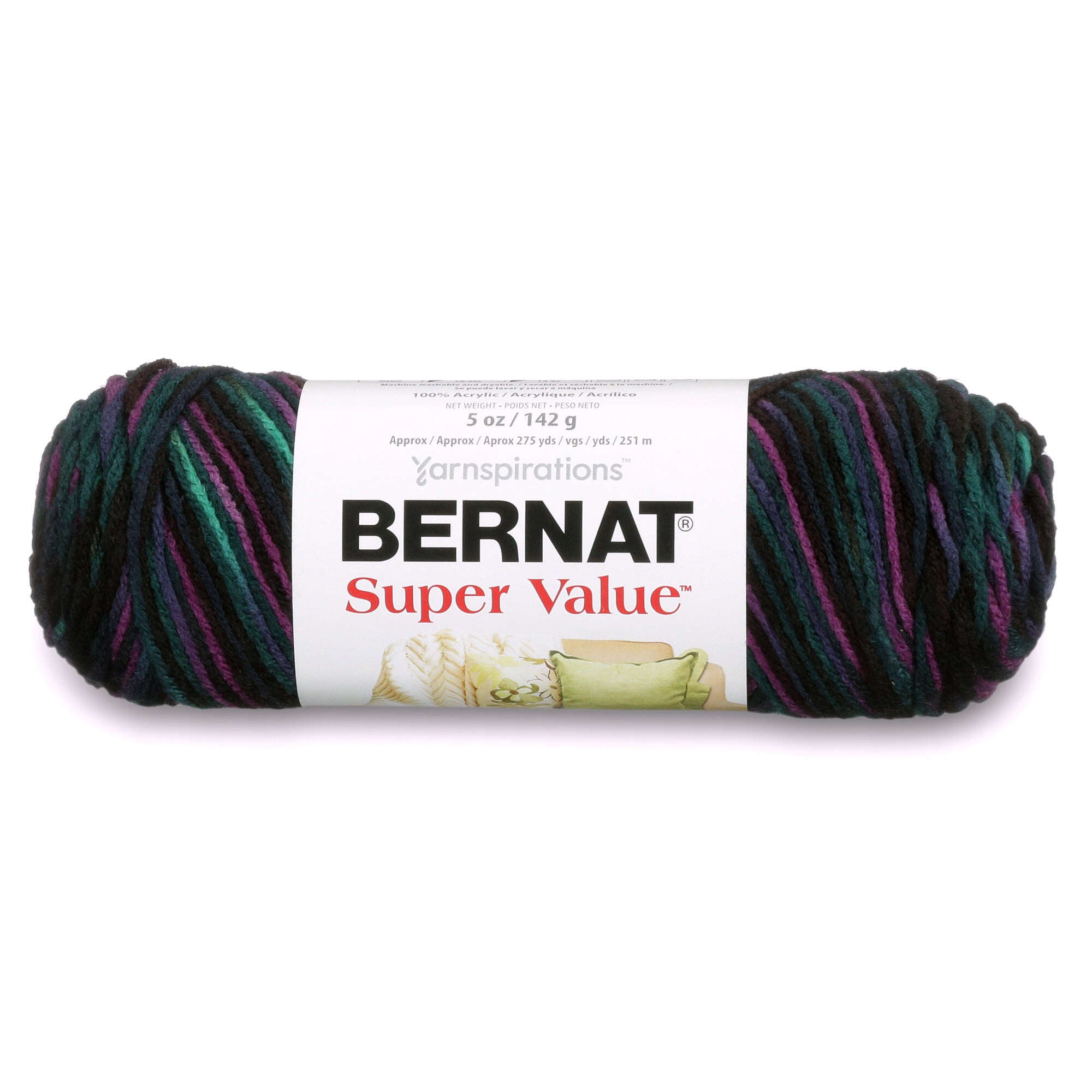 Bernat Super Value Variegates Yarn