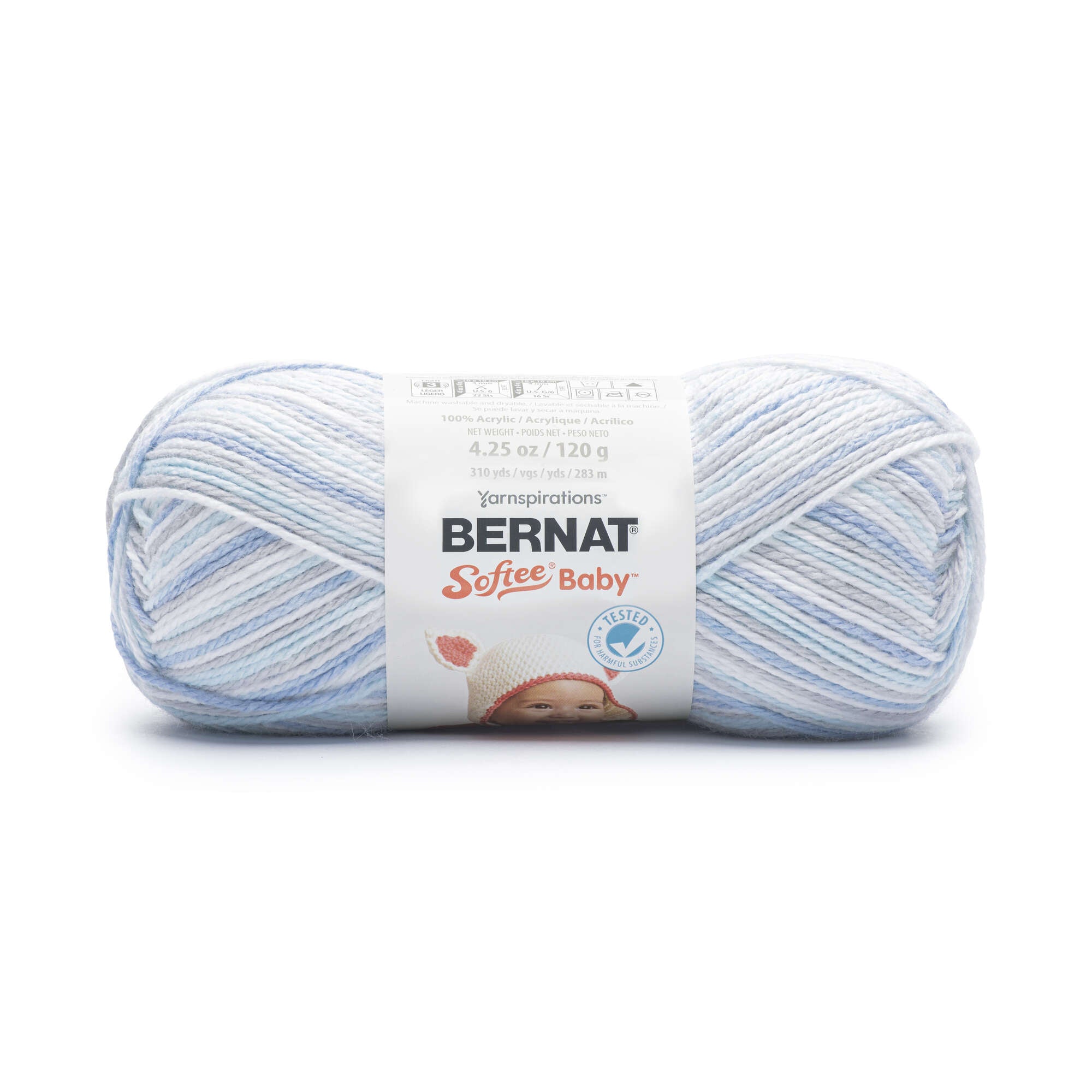 Bernat Softee Baby Variegates Yarn