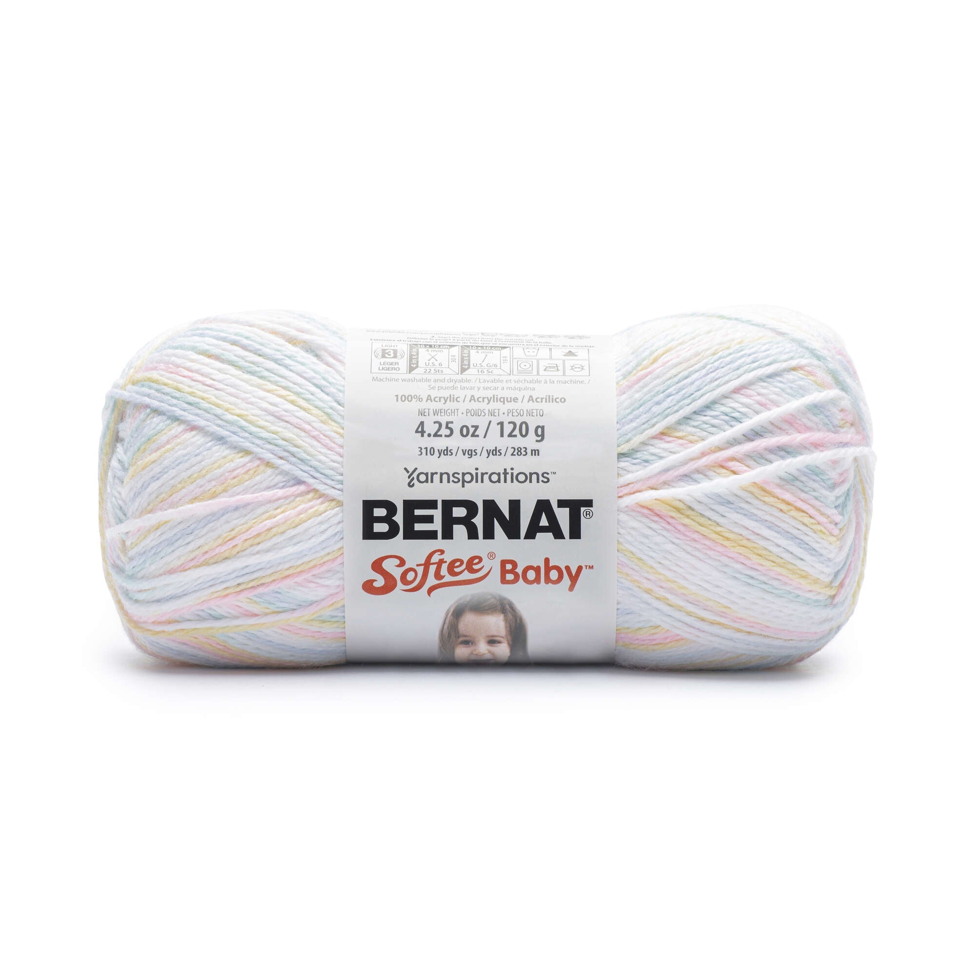 Bernat Softee Baby Variegates Yarn