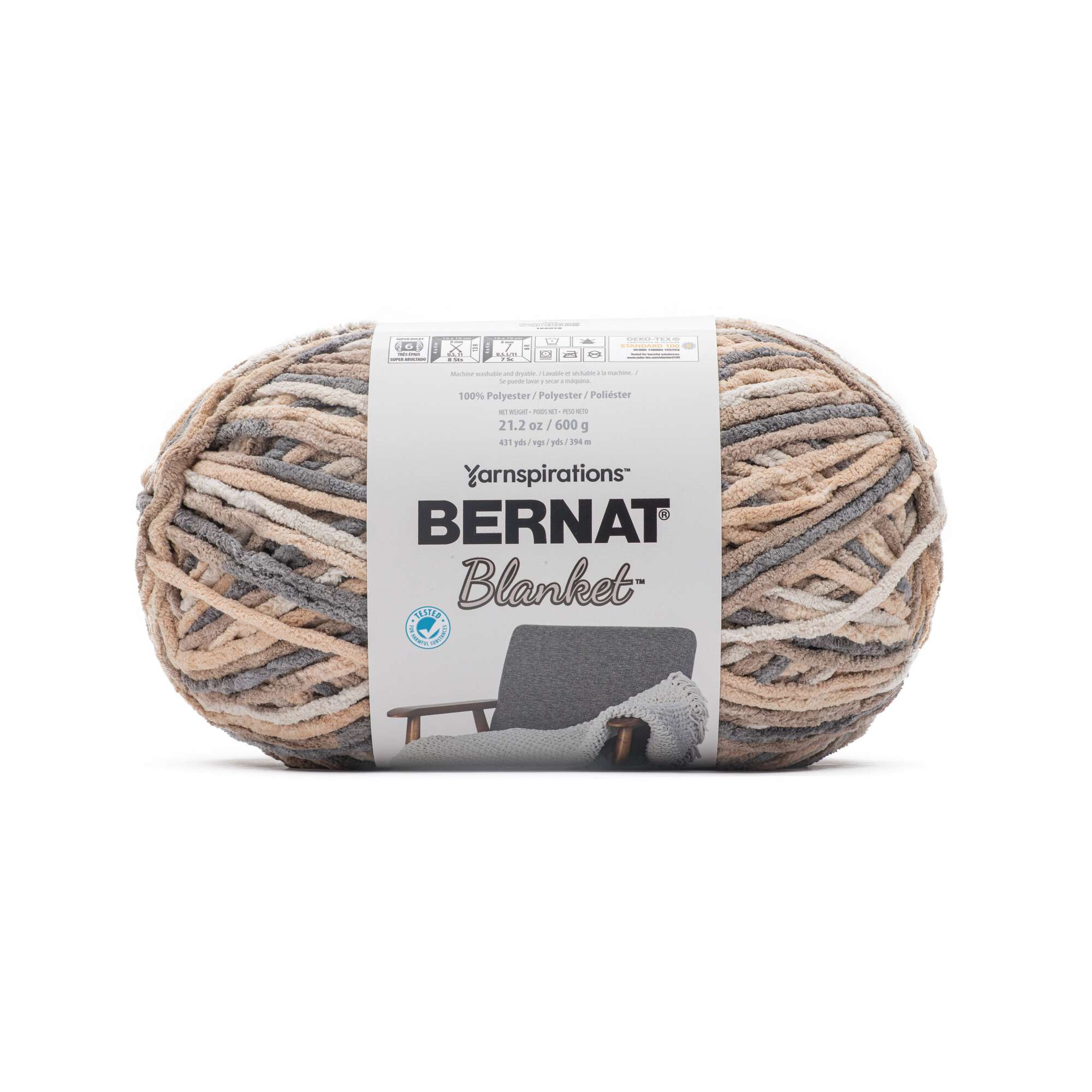 Bernat Blanket Yarn (600g/21.2oz) - Clearance Shades