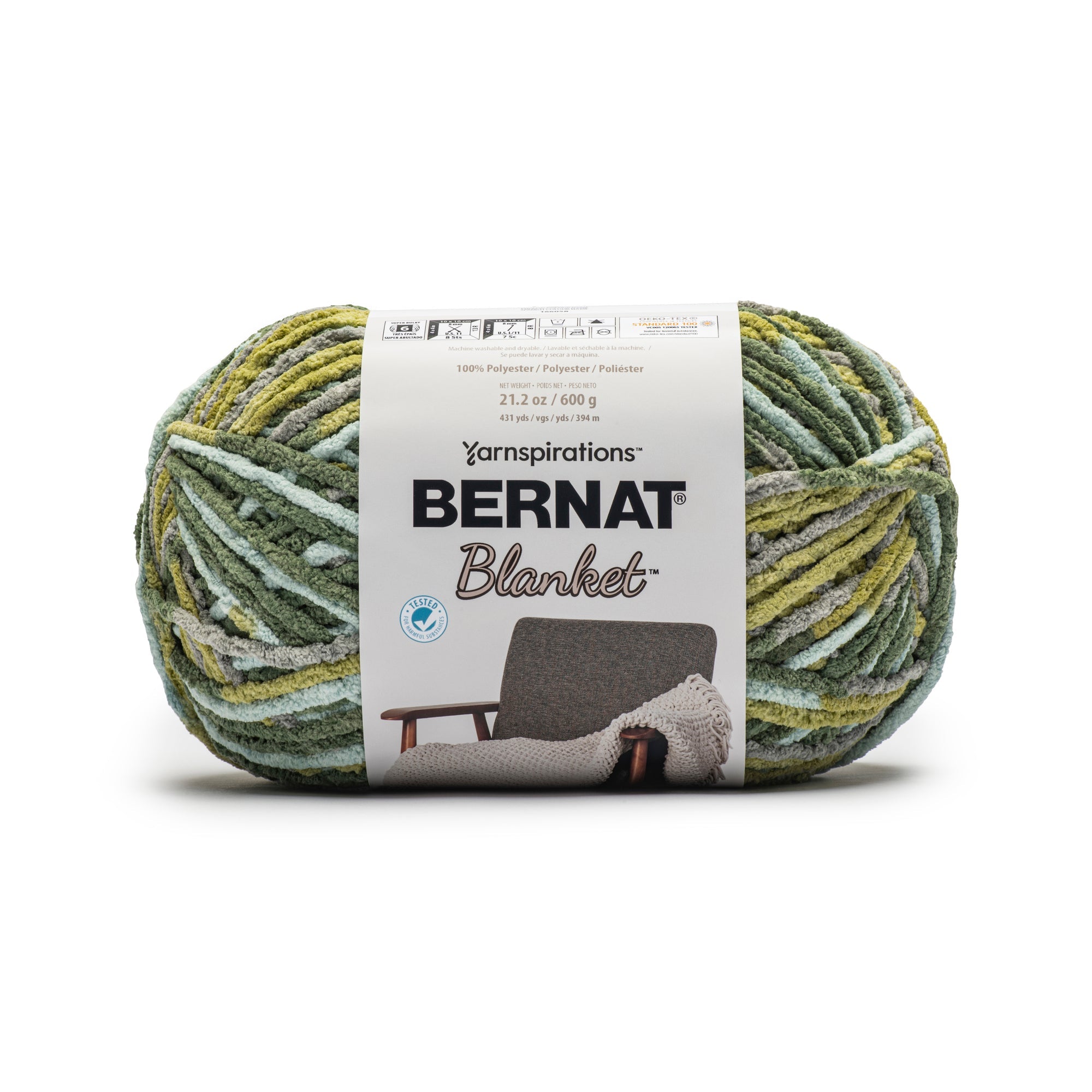 Bernat Blanket Yarn (600g/21.2oz) - Clearance Shades