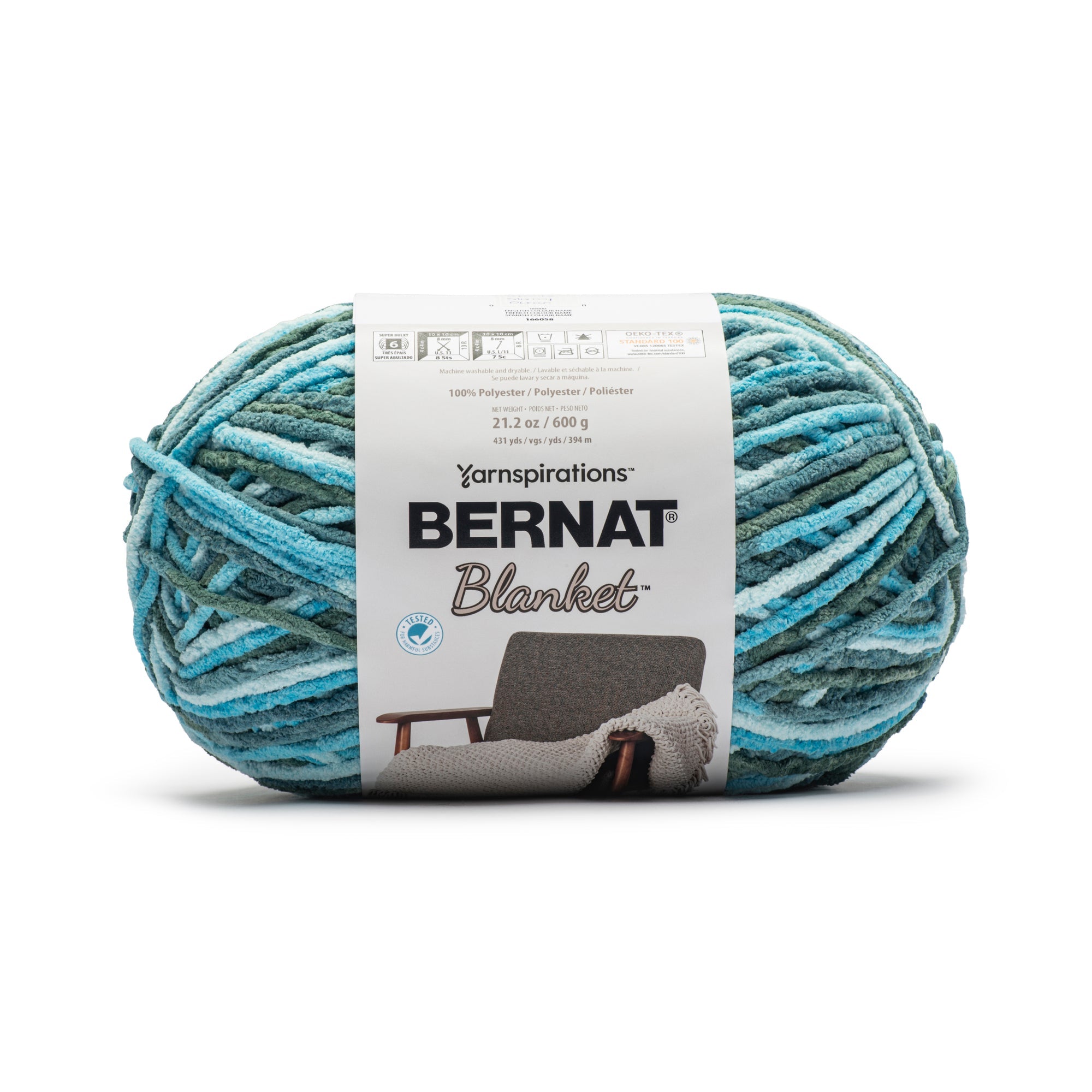 Bernat Blanket Yarn (600g/21.2oz) - Clearance Shades