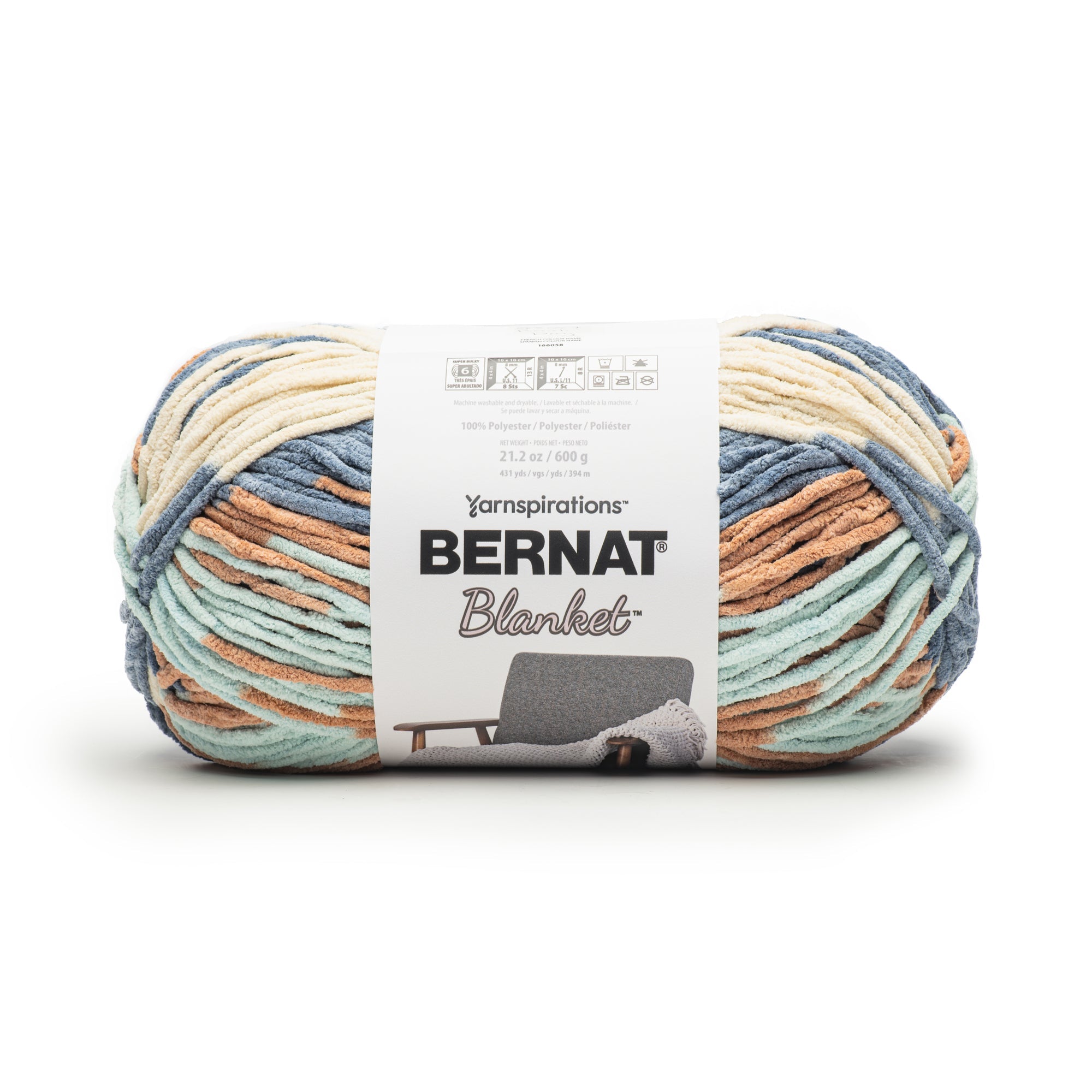 Bernat Blanket Yarn (600g/21.2oz) - Clearance Shades