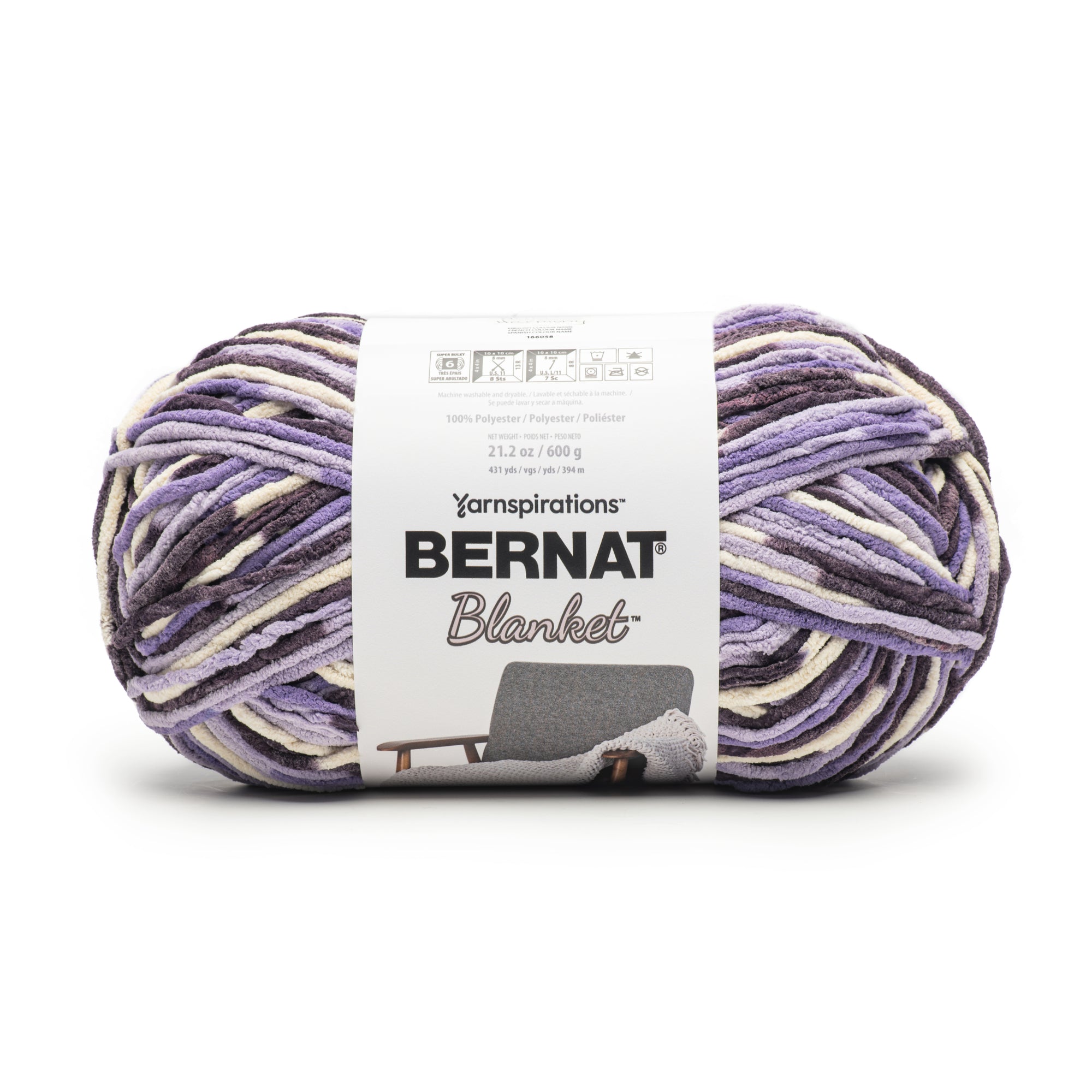 Bernat Blanket Yarn (600g/21.2oz) - Clearance Shades