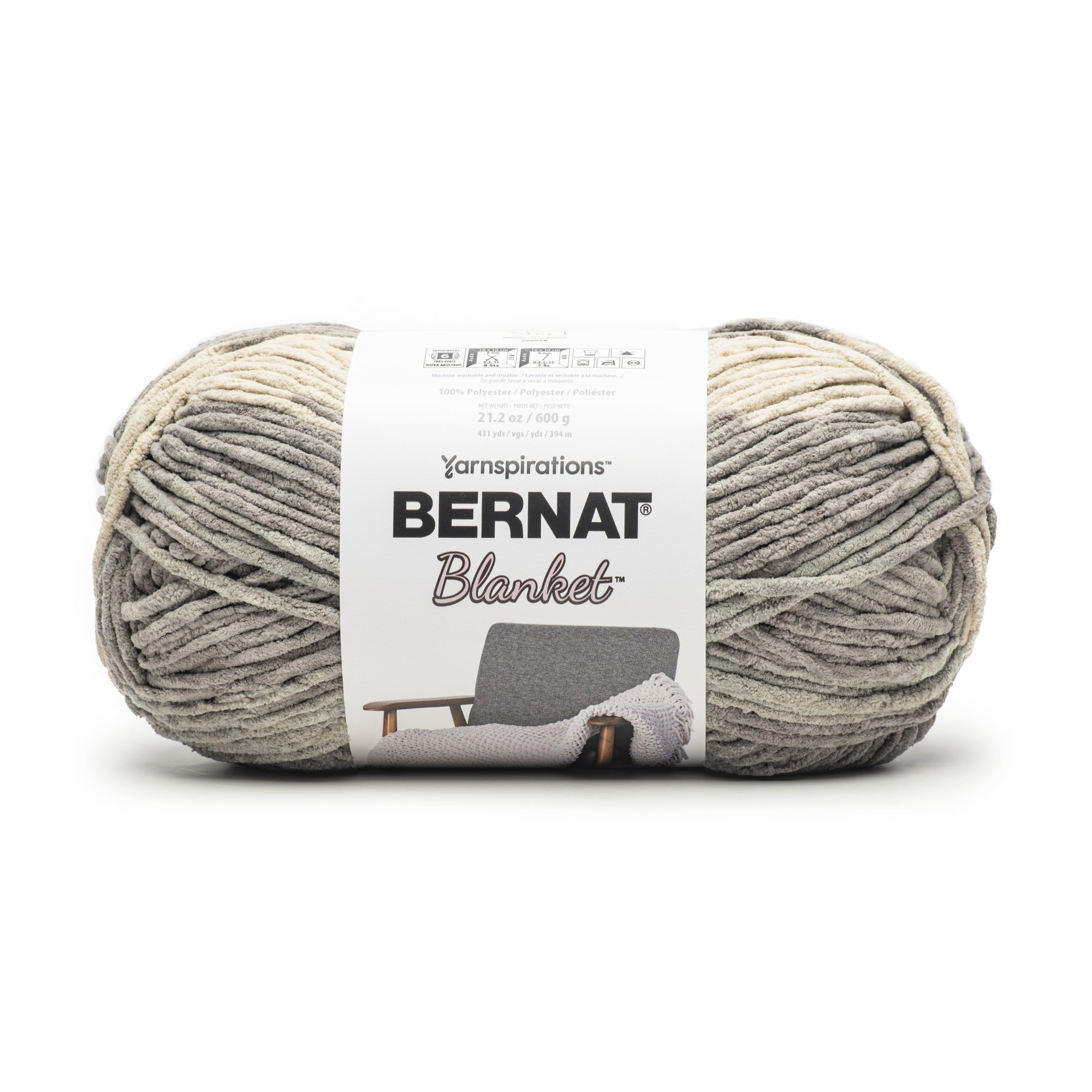 Bernat Blanket Yarn (600g/21.2oz) - Clearance Shades