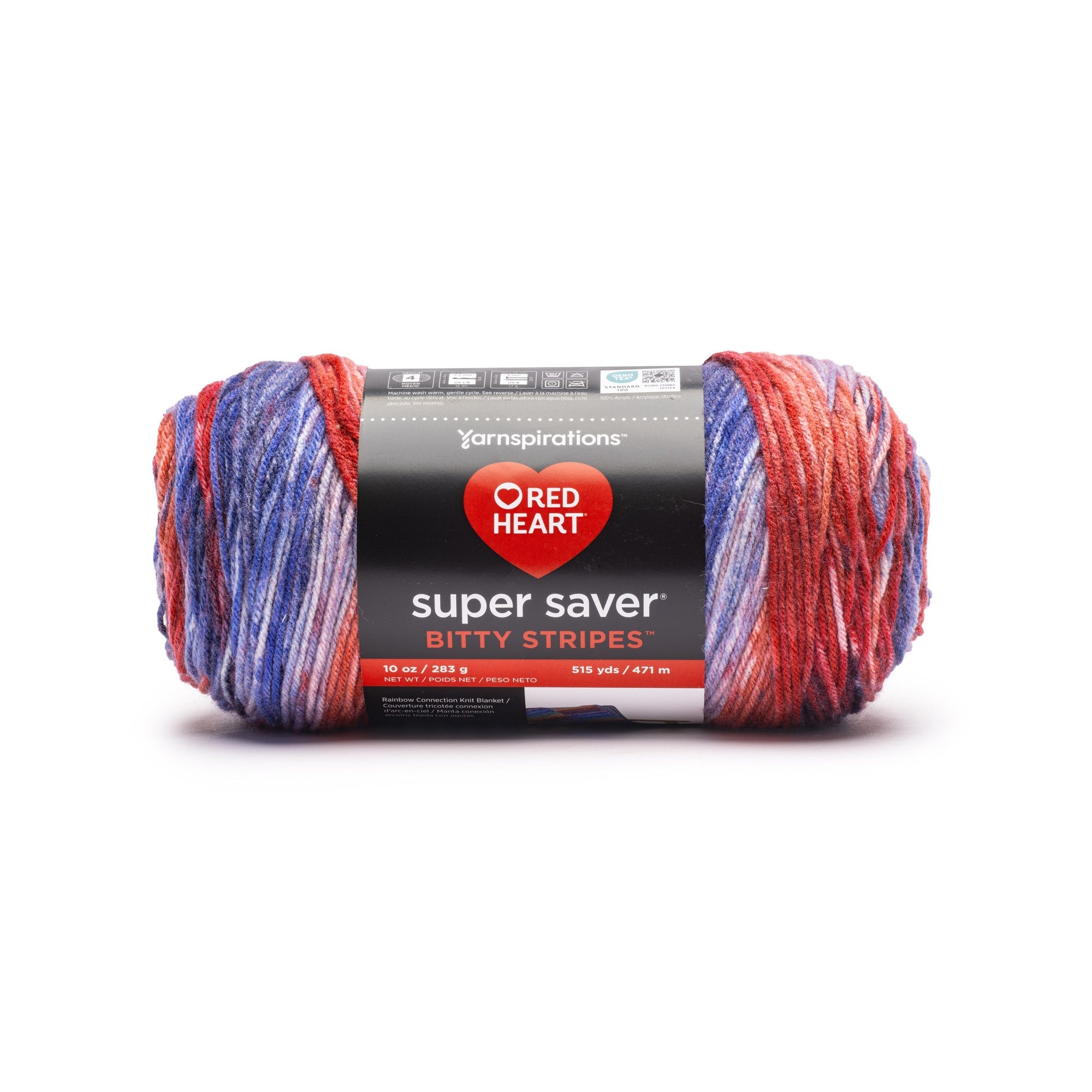 Red Heart Super Saver Bitty Stripes Yarn